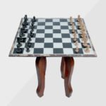 Marble Inlay Chess Board